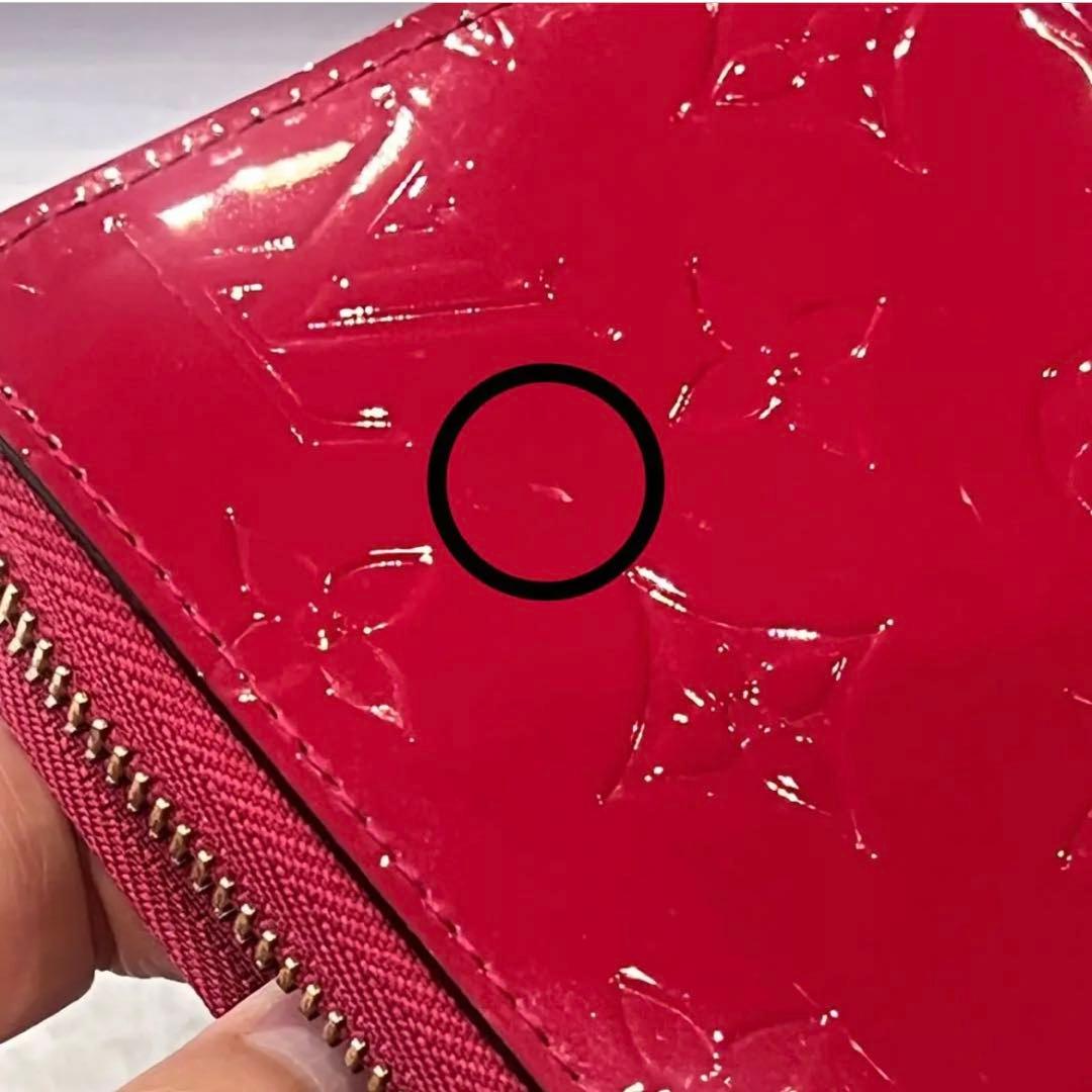 LOUIS VUITTON/ジッピーウォレット/ラインモノグラム ヴェルニの写真4枚目
