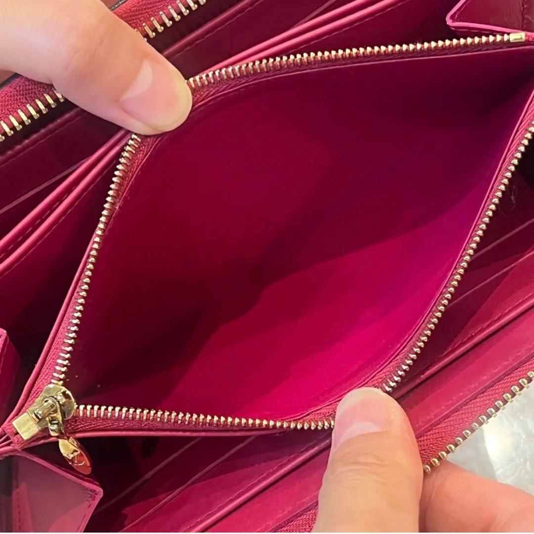LOUIS VUITTON/ジッピーウォレット/ラインモノグラム ヴェルニの写真5枚目