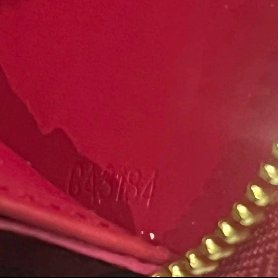 LOUIS VUITTON/ジッピーウォレット/ラインモノグラム ヴェルニの写真7枚目
