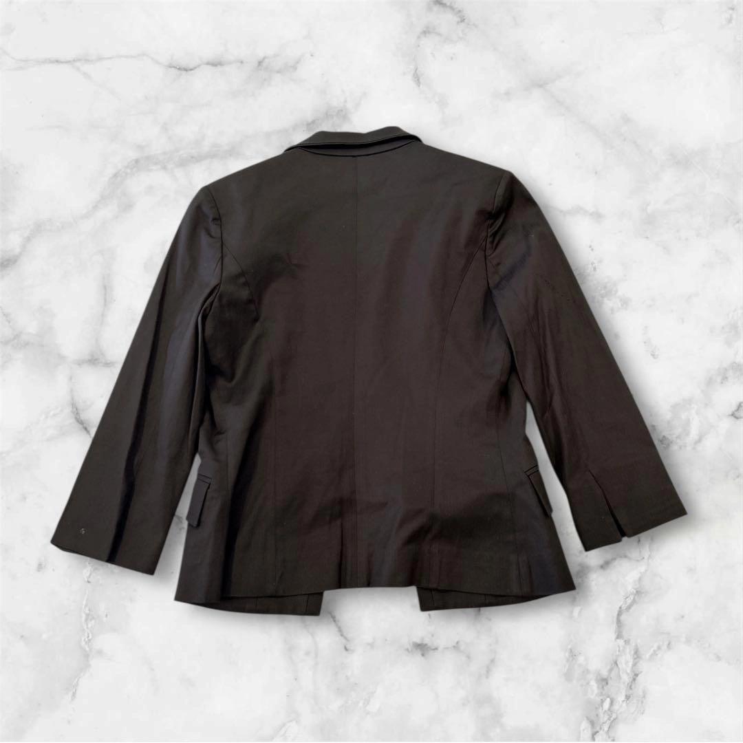 【美品】ruplain セットアップ ジャケット スラックス ブラックの写真2枚目