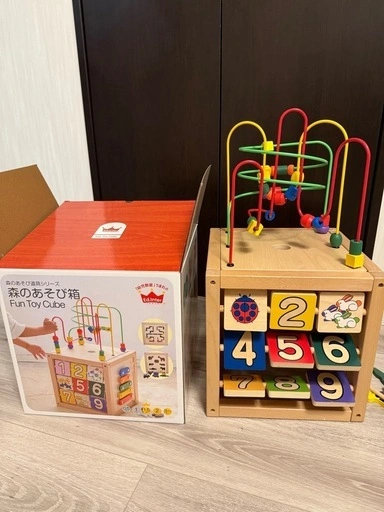 美品✨エドインター 森のあそび箱/全パーツあり