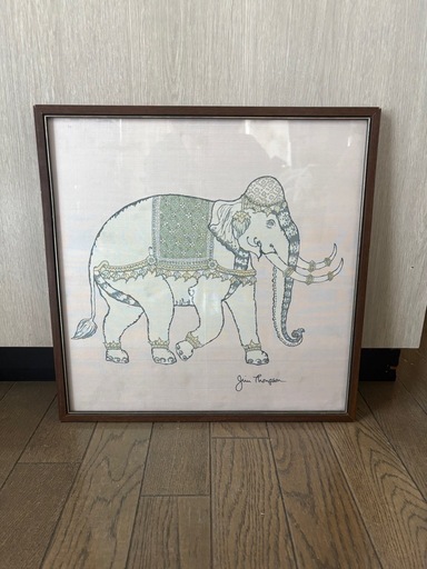 【最終お値下げ】JIM THOMPSON ジムトンプソン　象の絵
