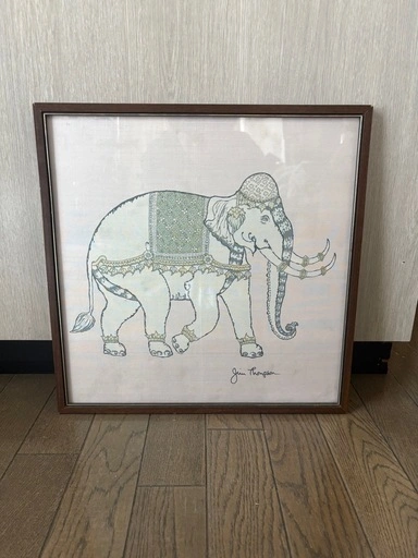 【最終お値下げ】JIM THOMPSON ジムトンプソン 象の絵