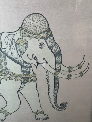 【最終お値下げ】JIM THOMPSON ジムトンプソン　象の絵の写真3枚目