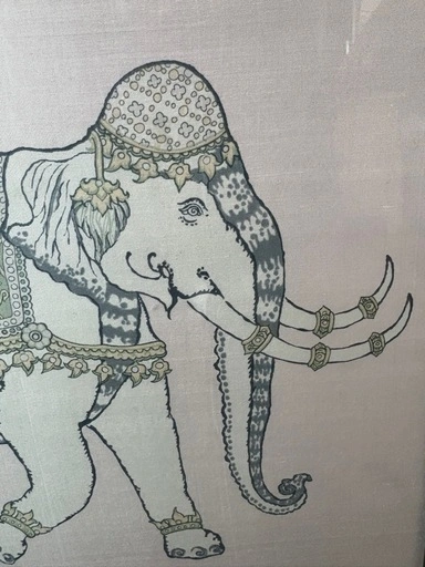 【最終お値下げ】JIM THOMPSON ジムトンプソン 象の絵の写真3枚目