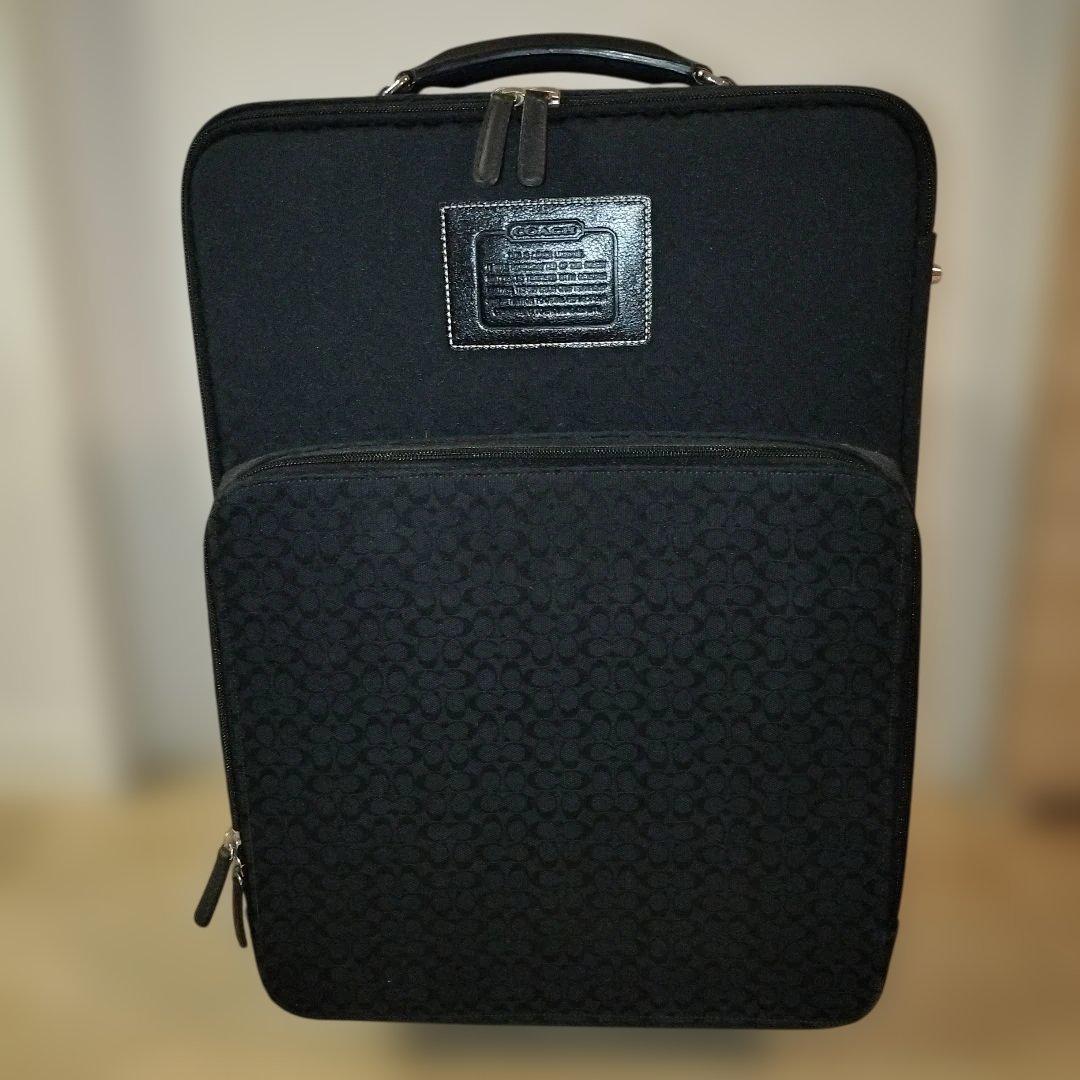 COACH ブラック キャリーケース