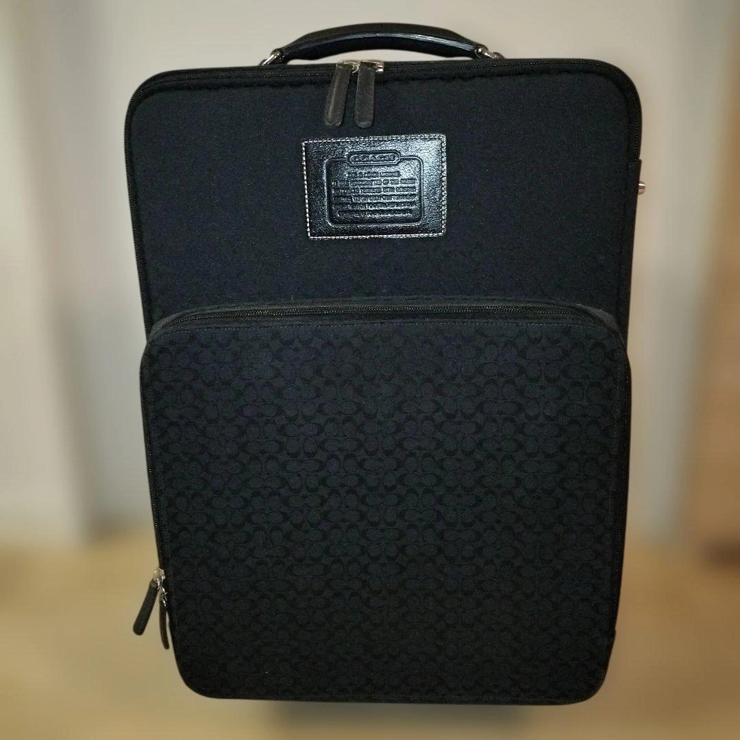 COACH ブラック キャリーケース