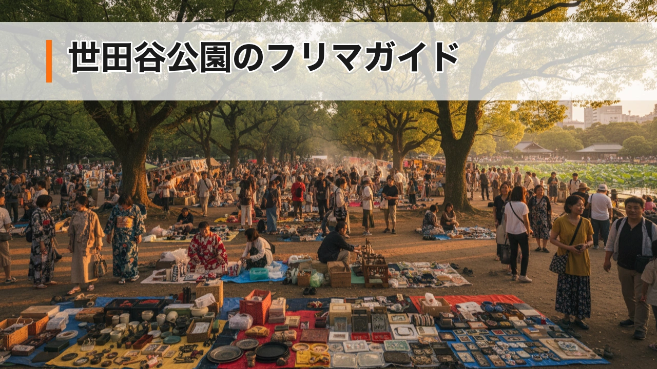 世田谷公園のフリーマーケット完全ガイド【楽しみ方・出店方法・もっと手軽な選択肢】