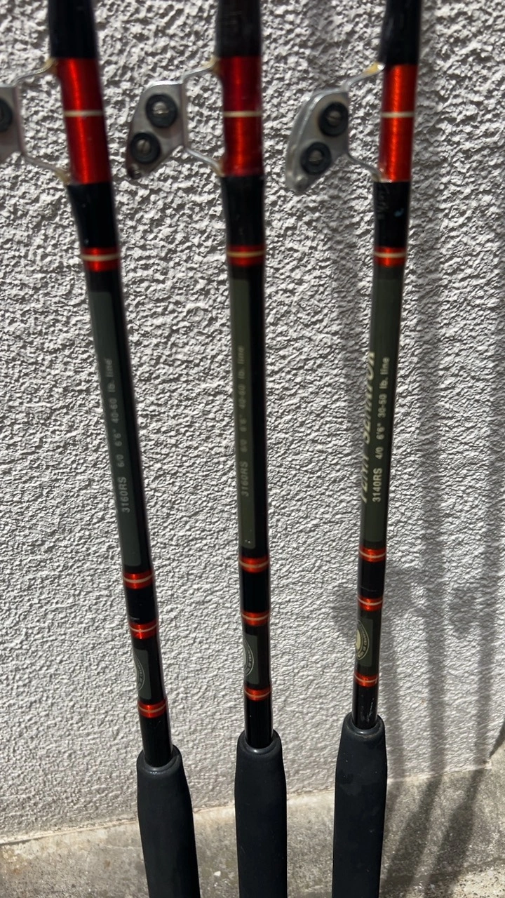 Penn Rod 3160RS 6/0 6'6" 40-60 Lb 他合計3本の写真3枚目