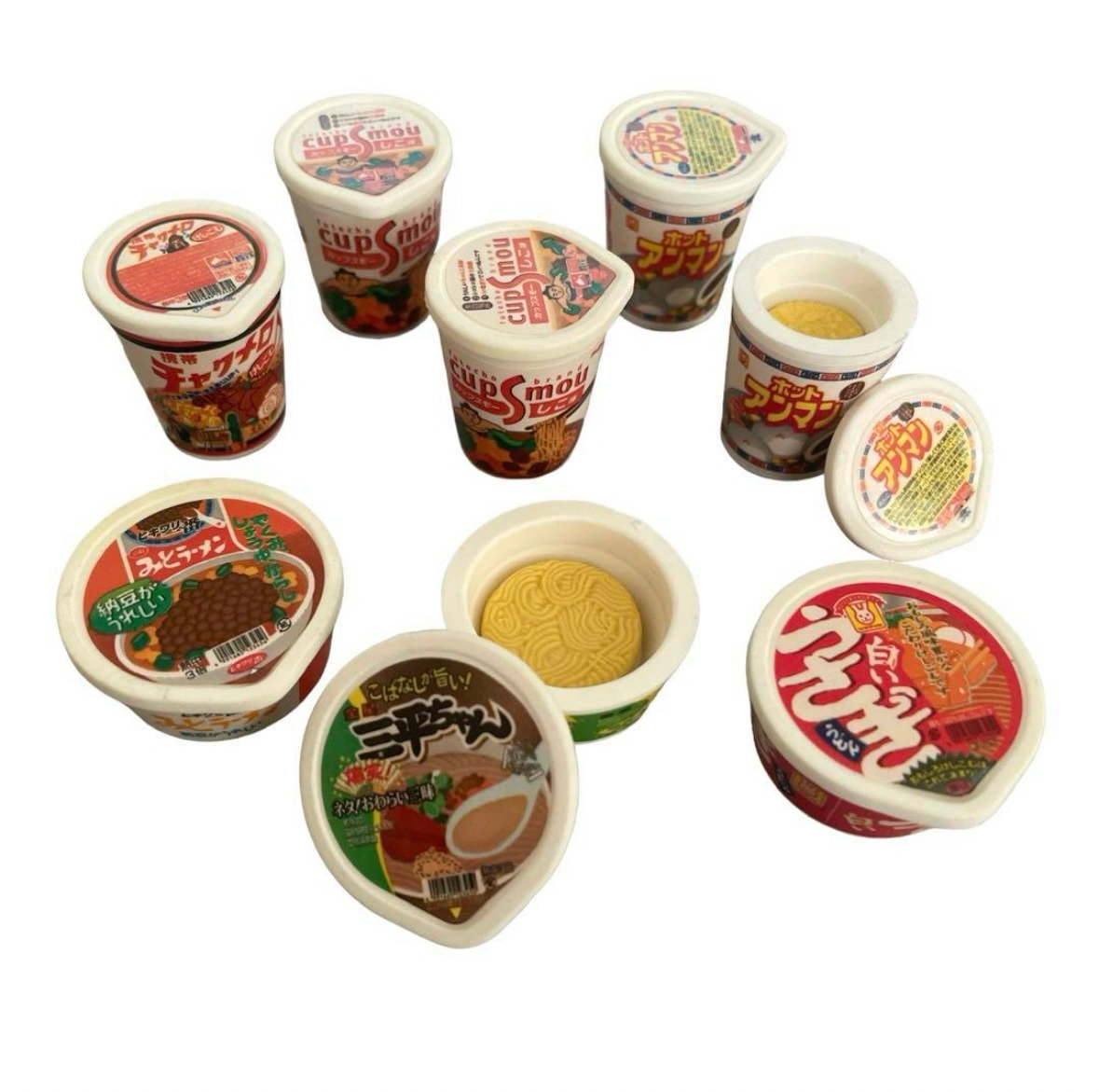 【未使用】消しゴム❤️多種 ボール 食品 動物 乗り物 まとめ売りの写真3枚目