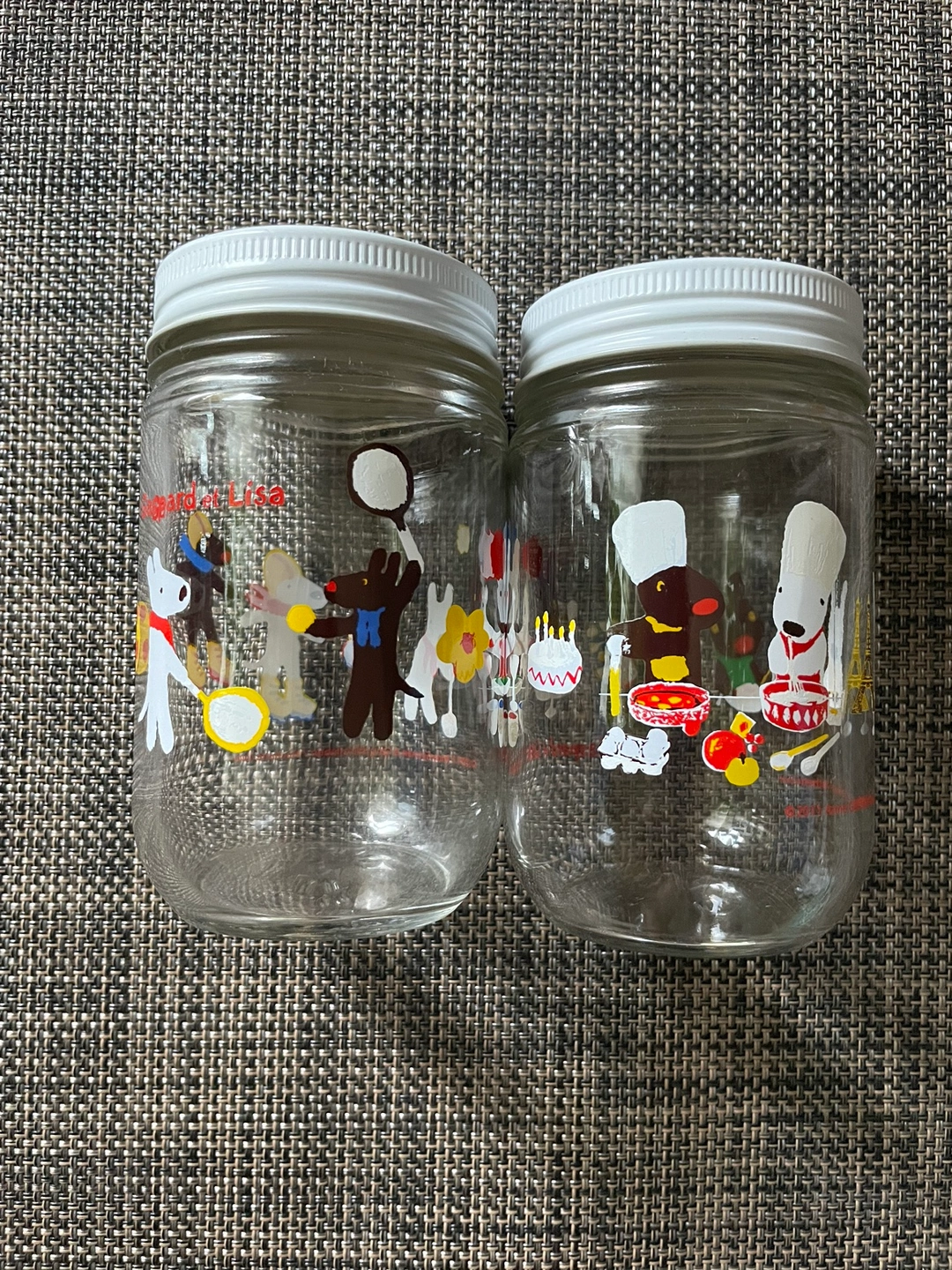 リサとガスパール 空き瓶 キューピーマヨネーズ