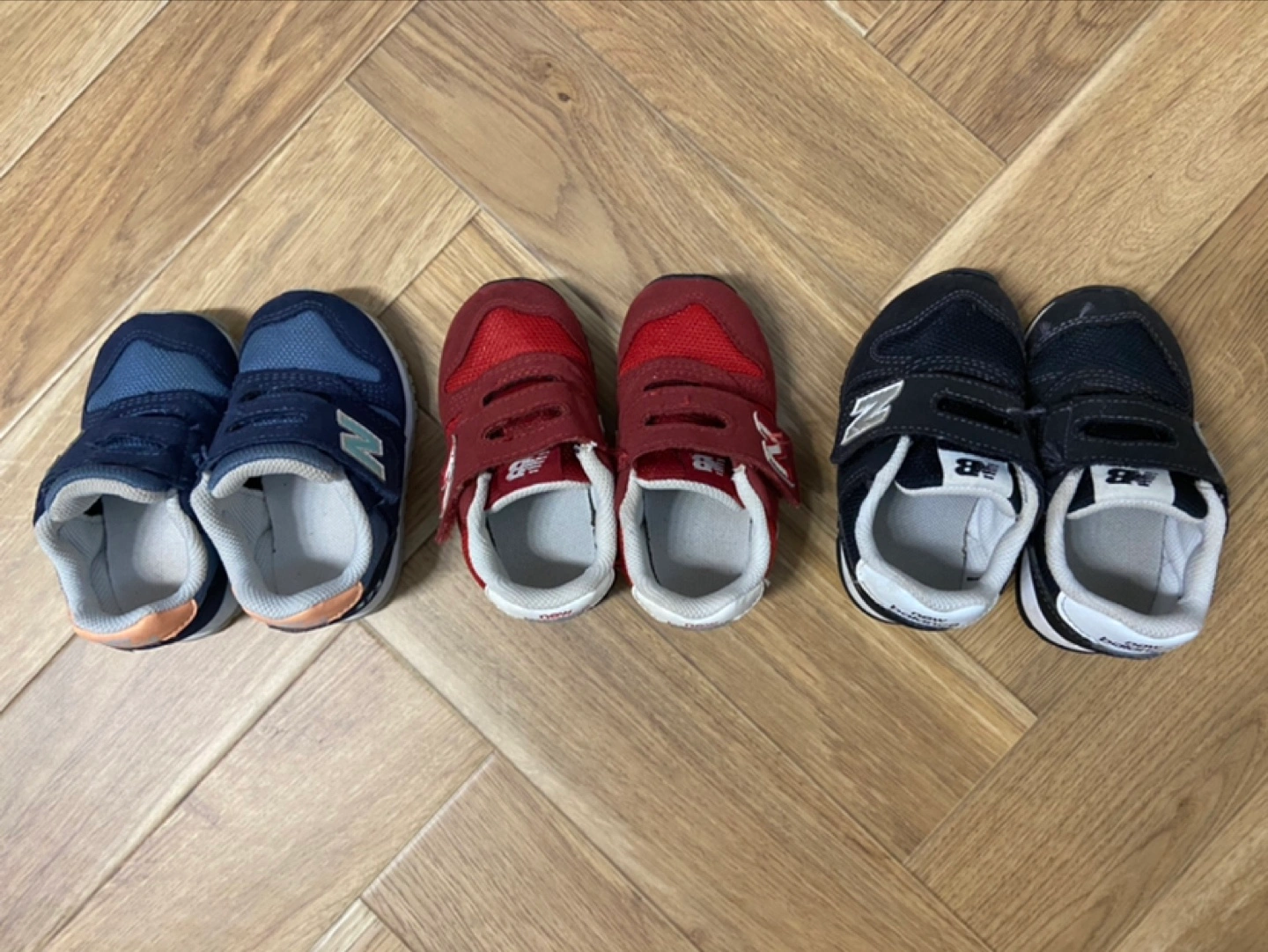 ニューバランス NB キッズ スニーカー セットの写真2枚目