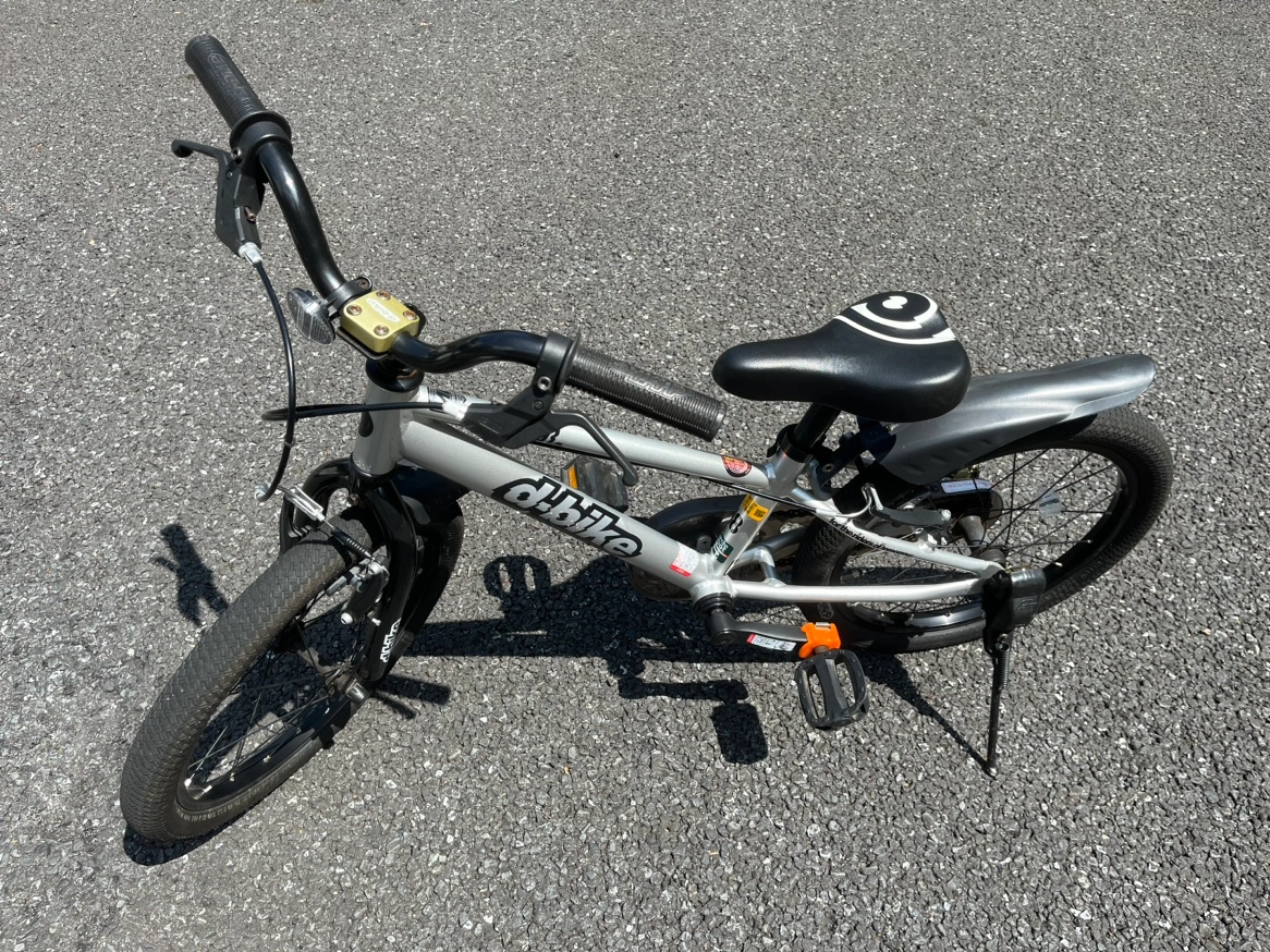 複数サイトで出品中!お値下げしました!中古D-bike MASTER 18AL シルバー ディーバイク マスター 子供用自転車