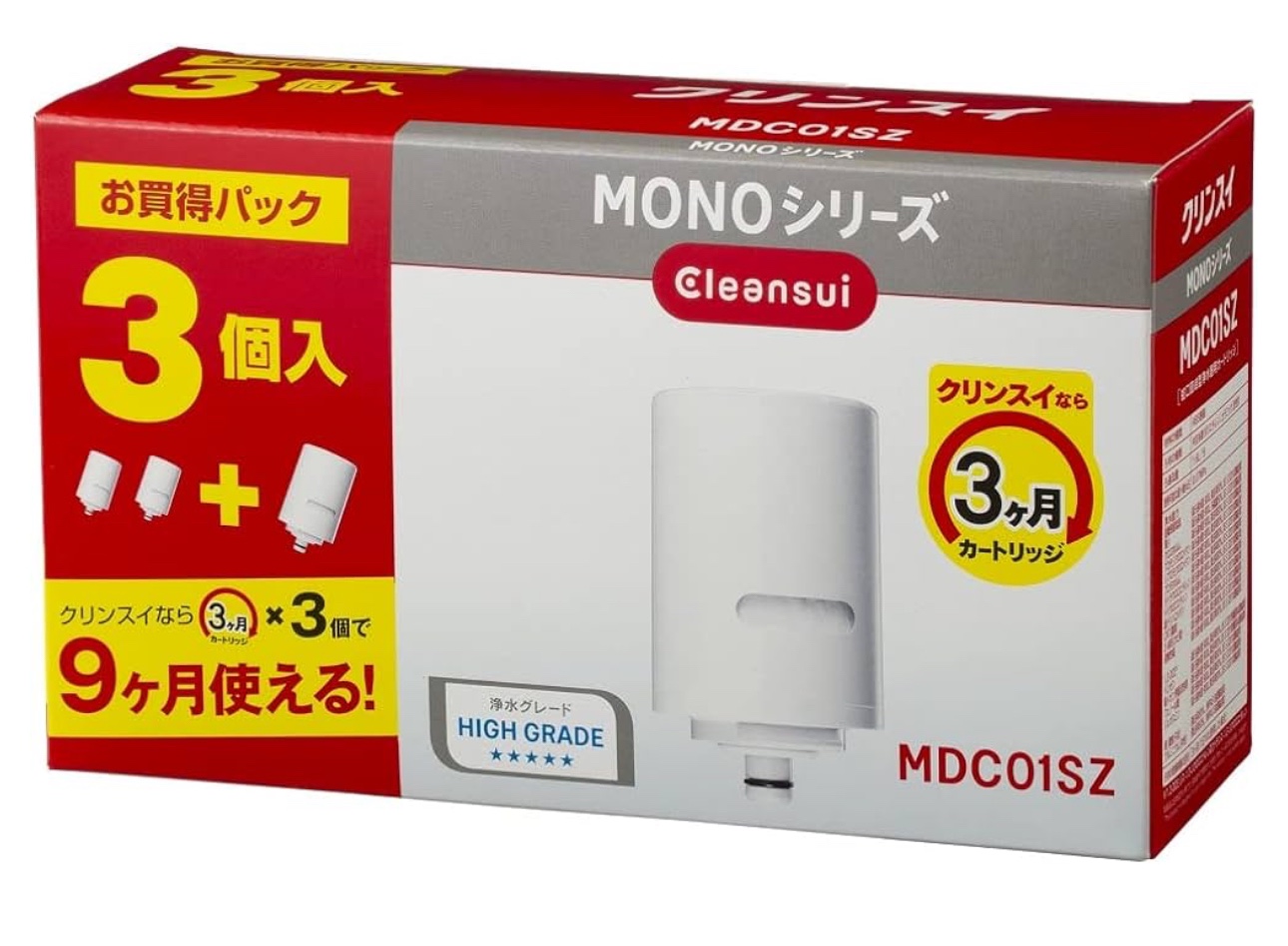 クリンスイ　浄水器カートリッジ　MONOシリーズ