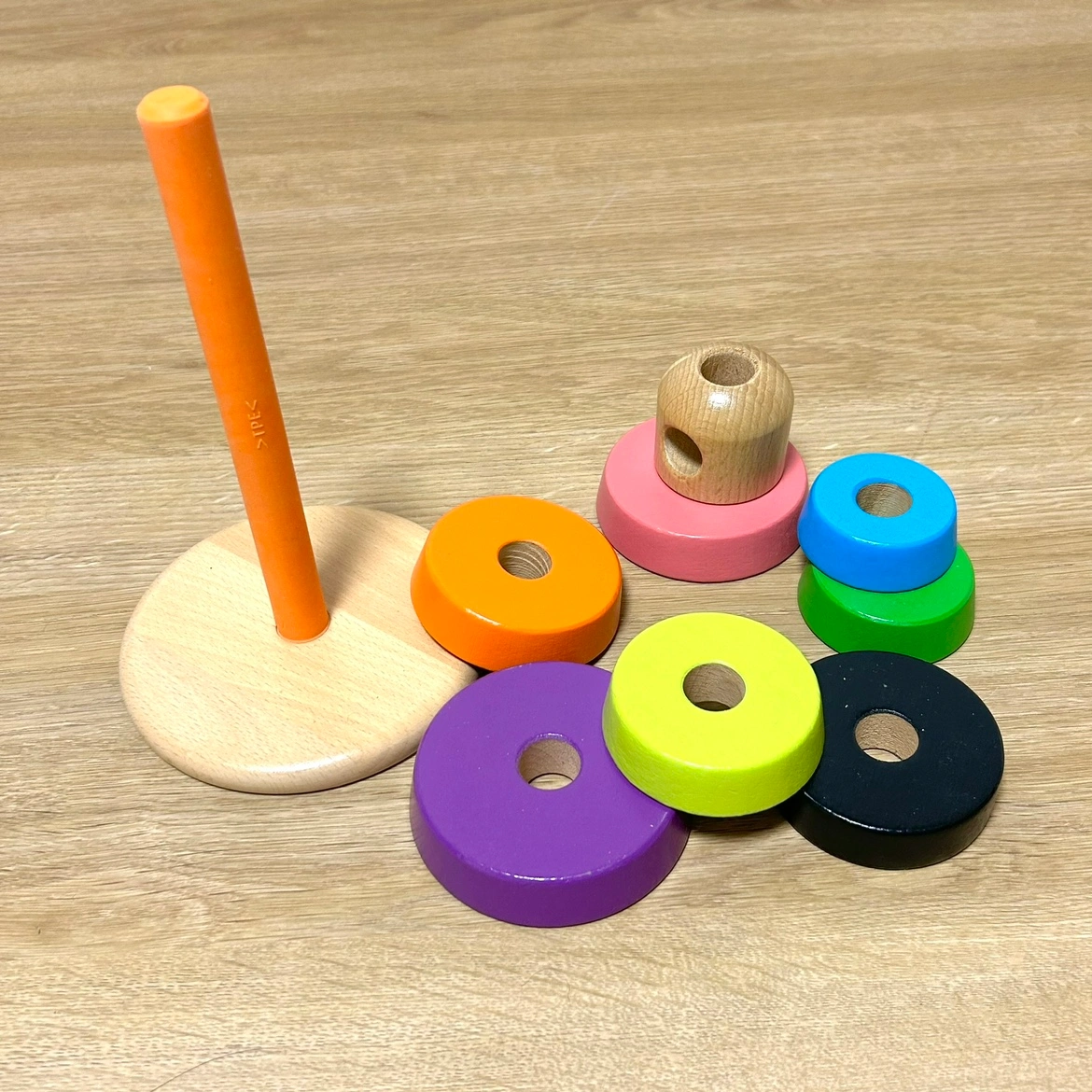 IKEA スタッキングリング MULA 積み木 おもちゃの写真2枚目