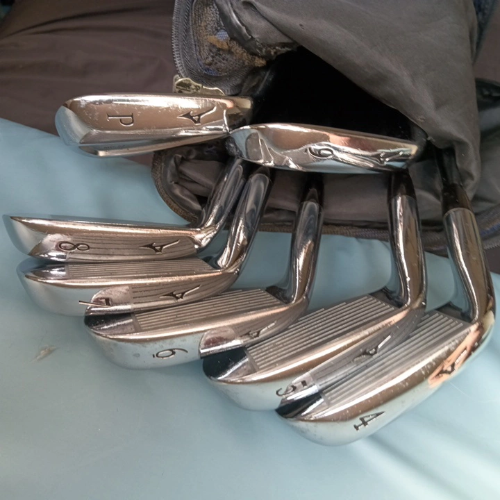 名器!MIZUNO軟鉄鍛造アイアンセット MP-57 4-PWの7本ですの写真2枚目