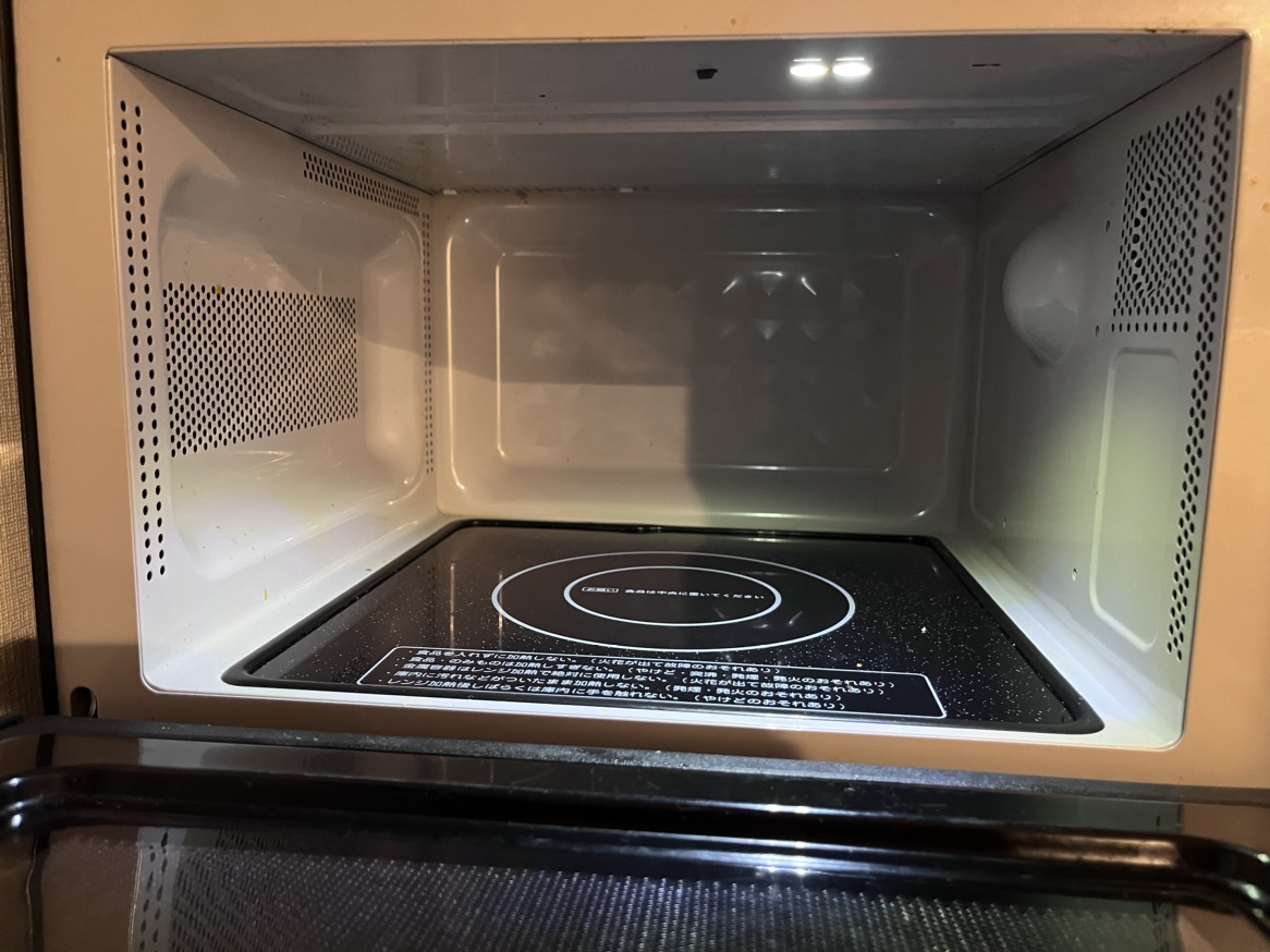 電子レンジの写真2枚目
