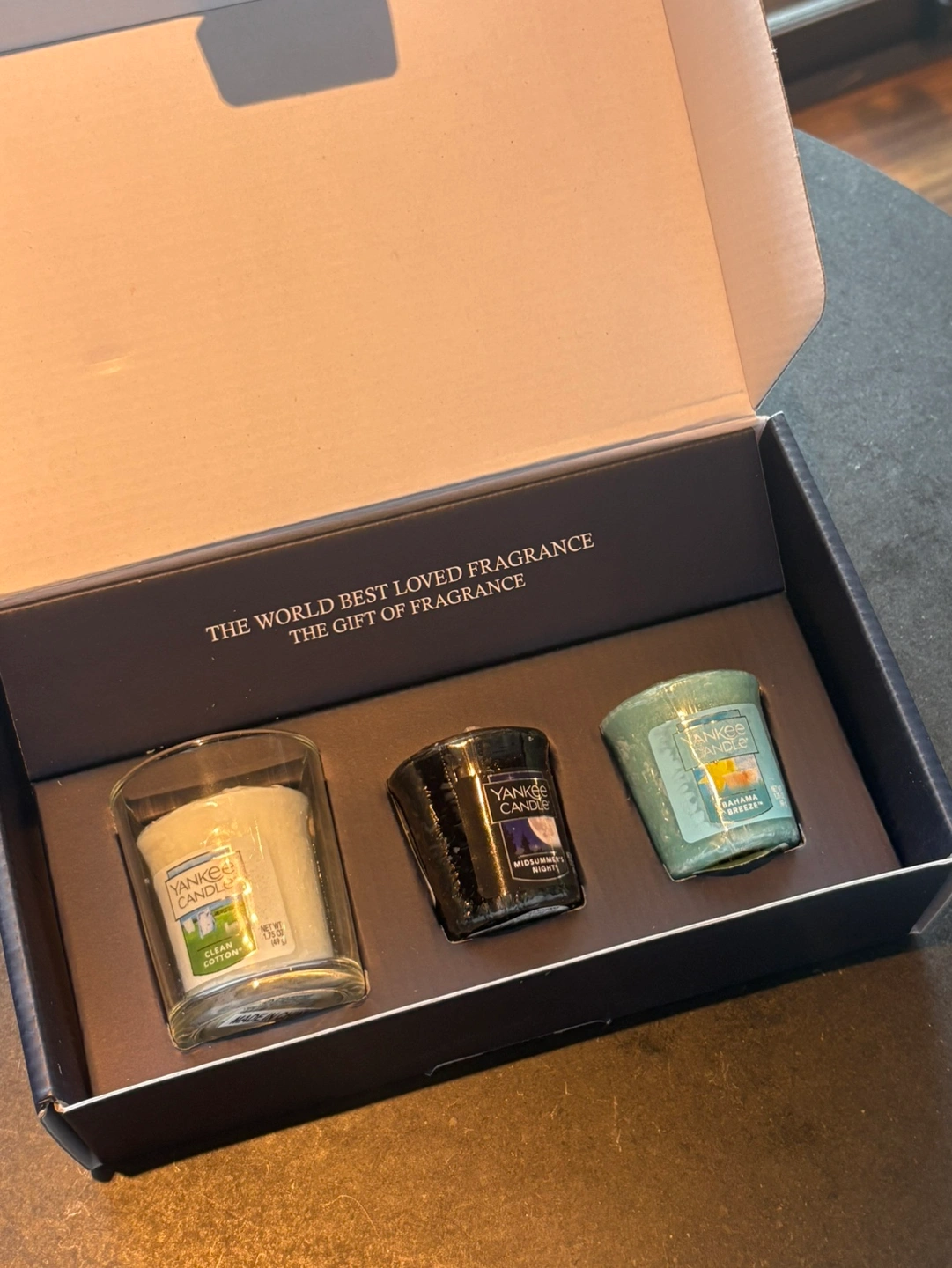 【新品未開封】 Yankee Candle フレグランスギフトセット 3個入り