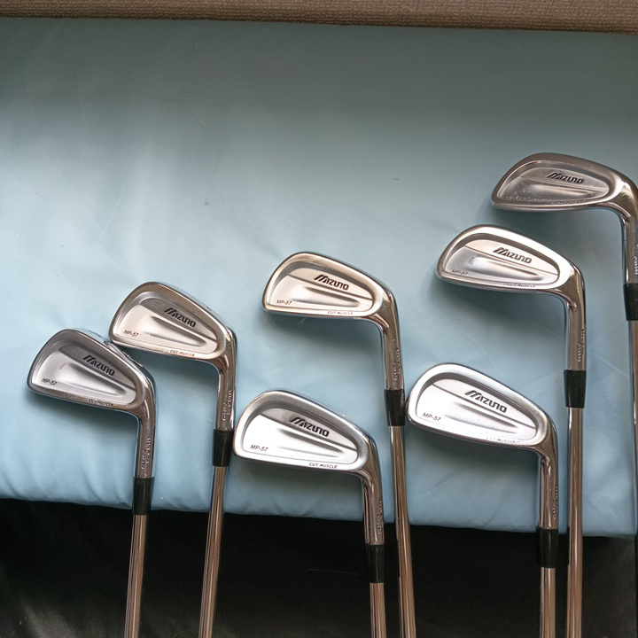 名器！MIZUNO軟鉄鍛造アイアンセット　MP-57 4-PWの7本ですの写真3枚目