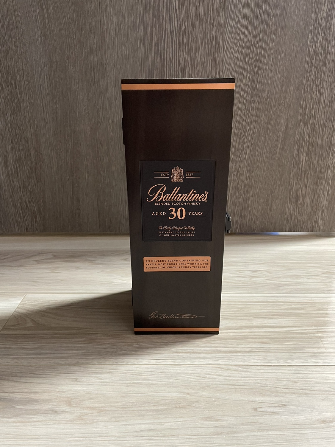 【空き瓶】バランタイン 30年 700ml  箱付