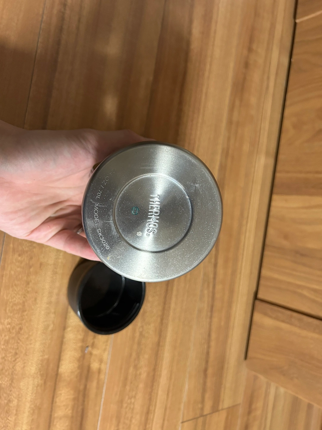 THERMOS ステンレスキング 真空断熱フードジャー 24オンス マットスチールの写真3枚目