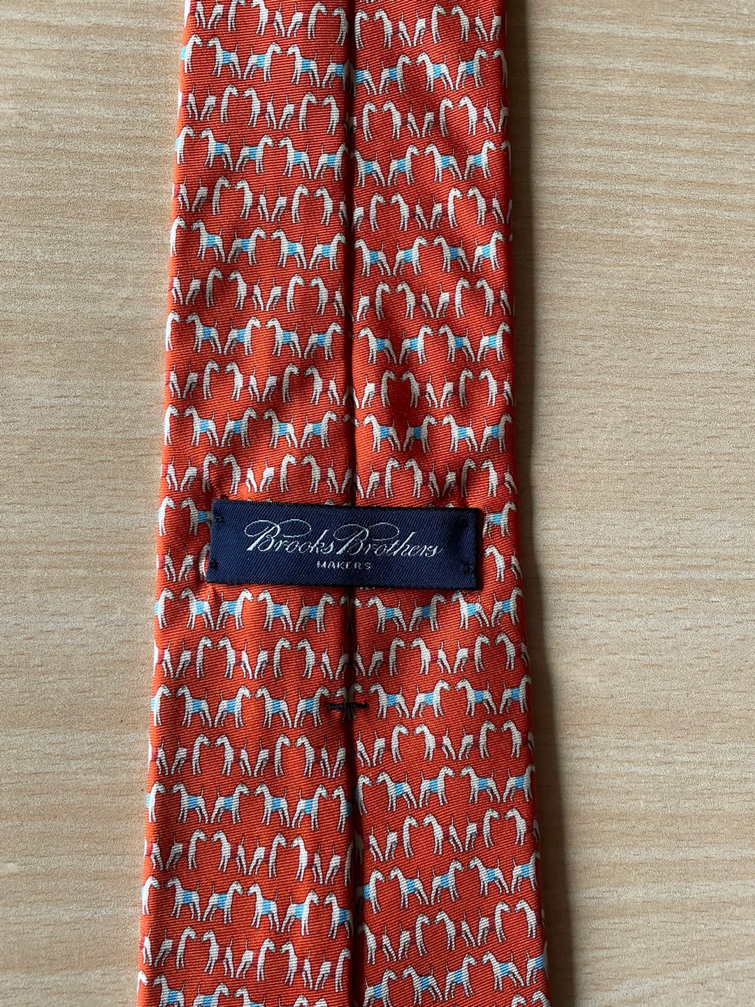 値下げしました【中古】Brooks Brothersシルクネクタイの写真3枚目