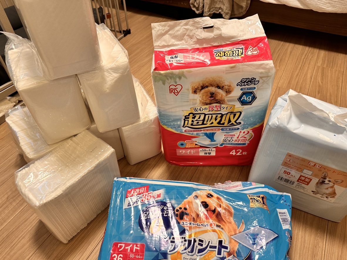 ペットシーツ譲ります　400枚以上