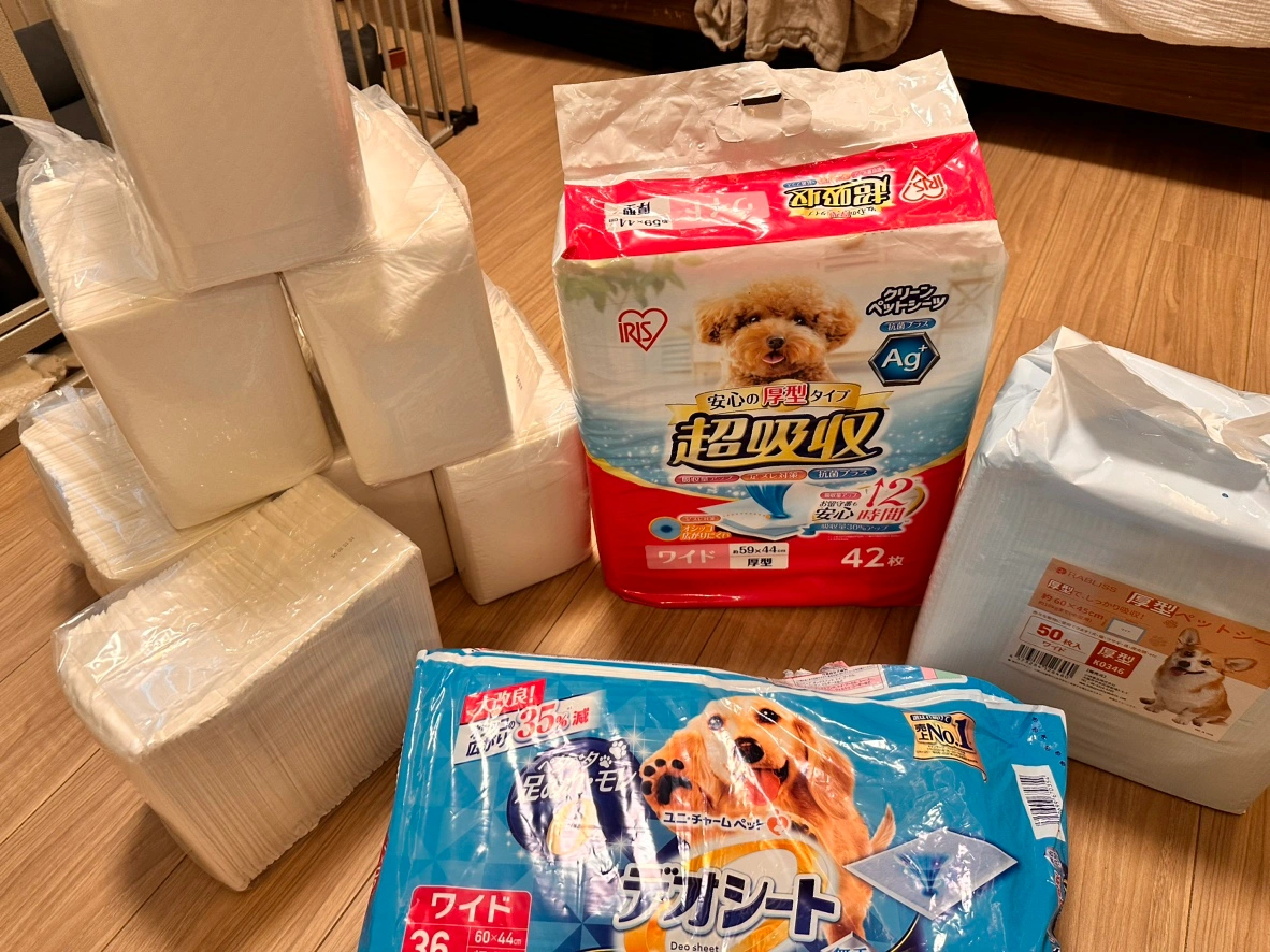 ペットシーツ譲ります 400枚以上