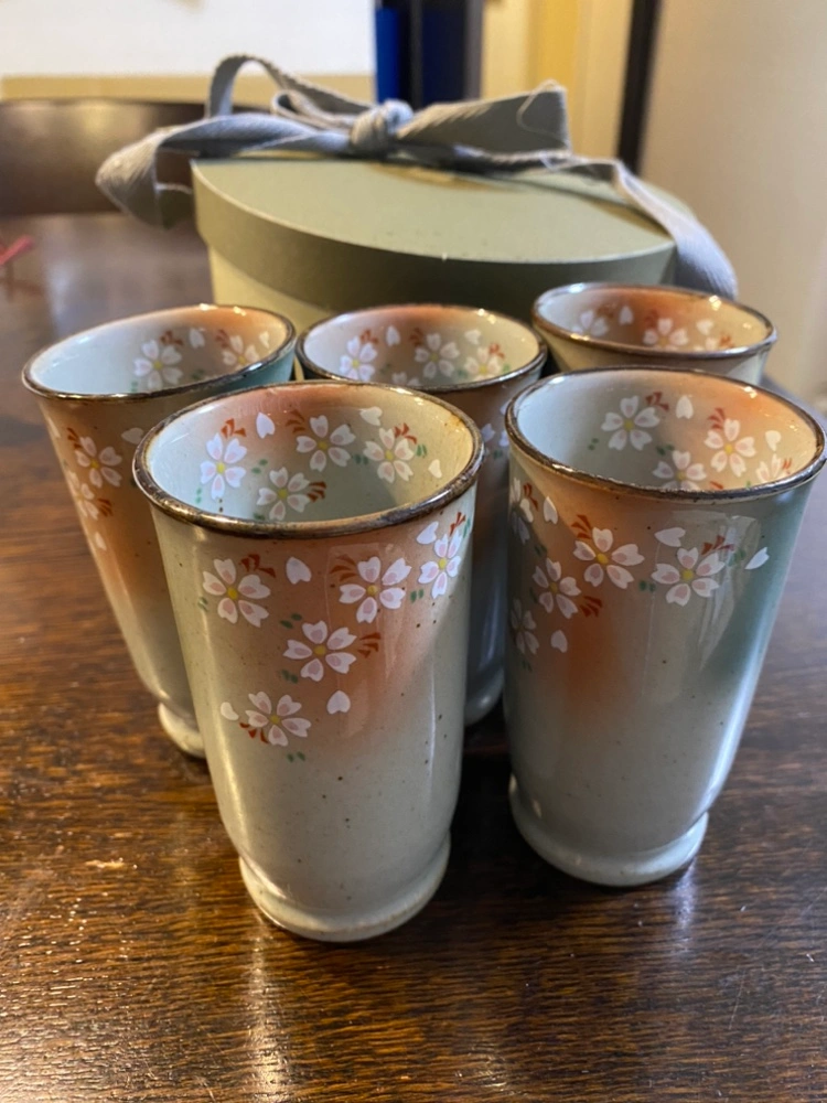 湯呑み 桜 5個セット