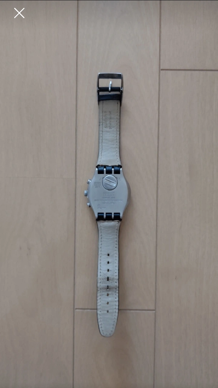 【R7,1,13電池交換済】Swatch IRONY chronoの写真3枚目
