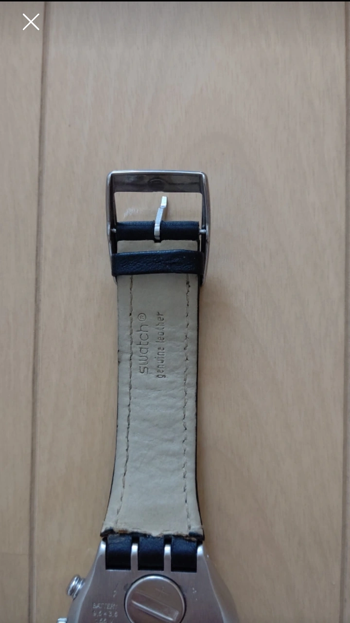 【R7,1,13電池交換済】Swatch IRONY chronoの写真5枚目