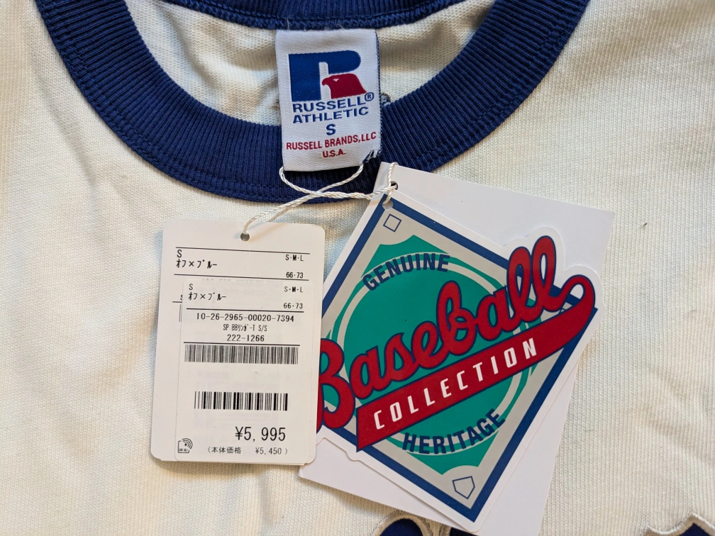 《処分特価》Russell Athletic Pacifcs Tシャツ (JPサイズ:M - L)の写真2枚目