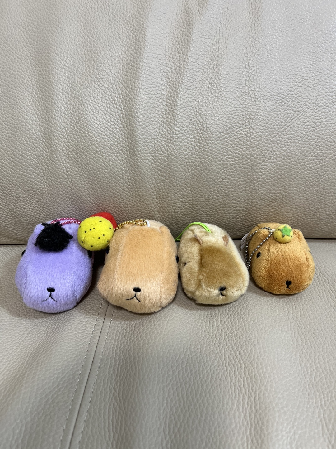 カピパラさんぬいぐるみ4点