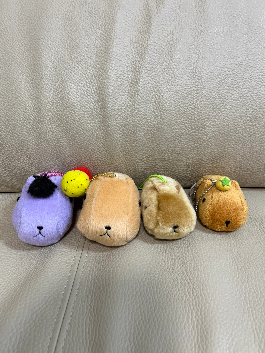 カピパラさんぬいぐるみ4点
