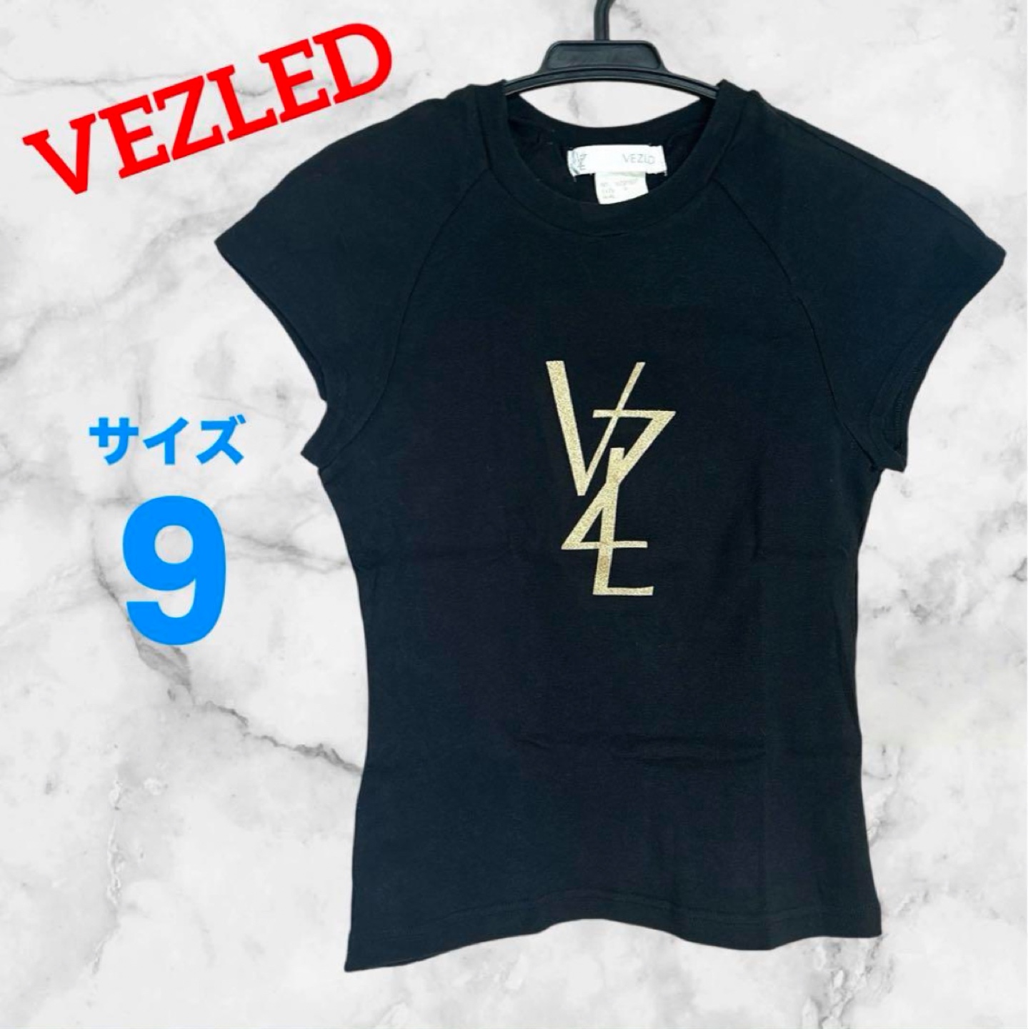 VEZLED Tシャツ　サイズ９　レディース