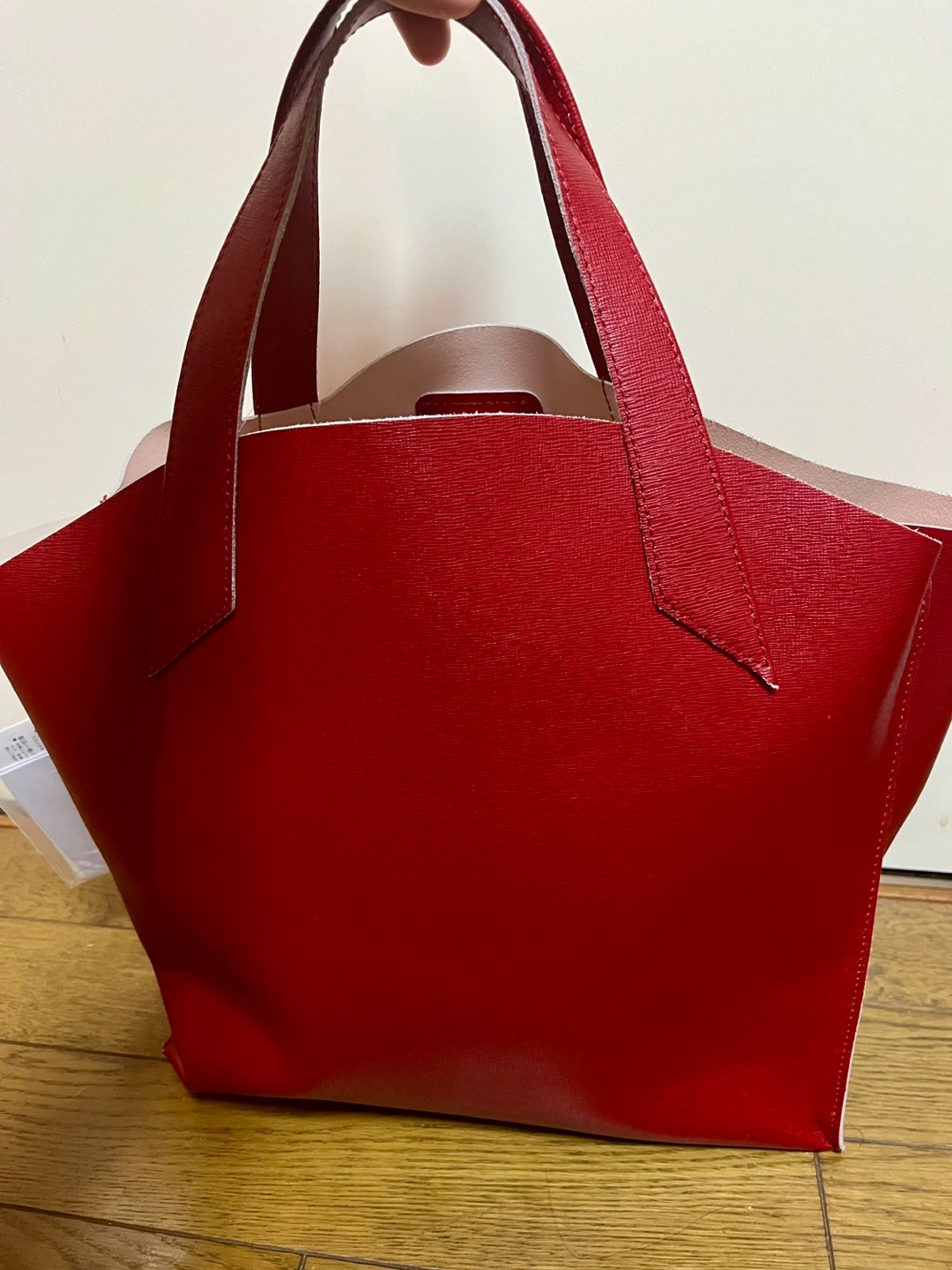 FURLA レディースバッグ 赤の写真2枚目
