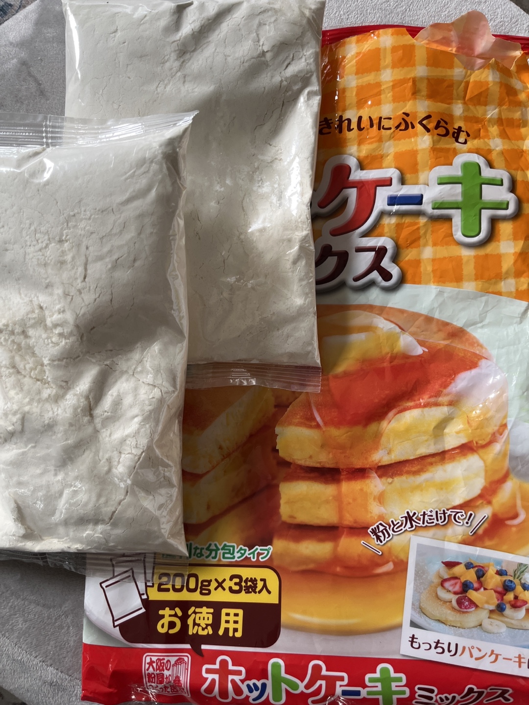 ホットケーキミックス　大阪粉屋奥本製粉