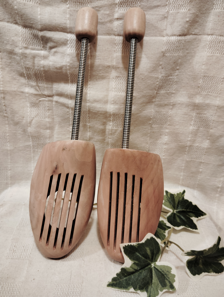 【未使用】💞木製シューキーパー