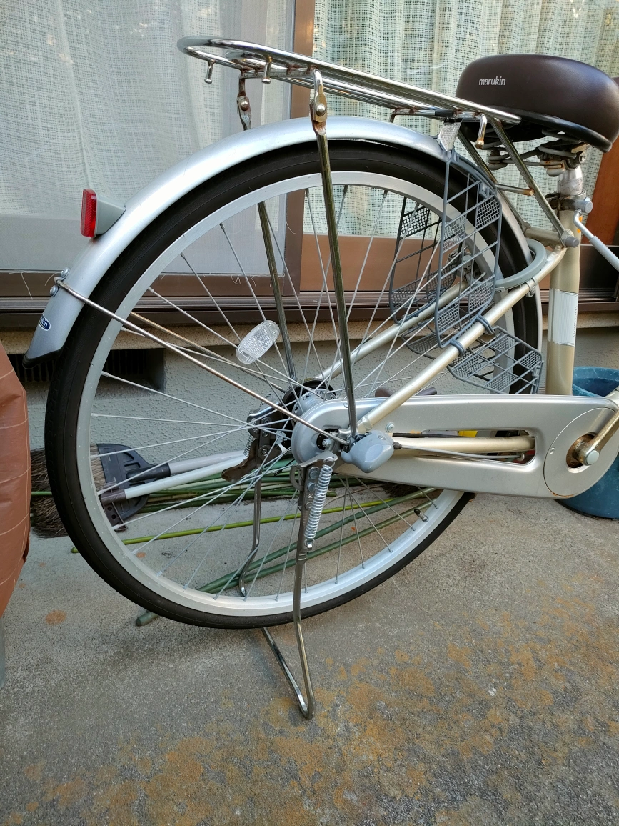 マルキン 3段ギア 自転車 26インチの写真2枚目