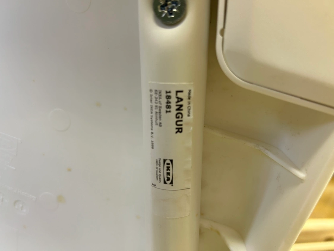 ベビーハイチェアの写真2枚目