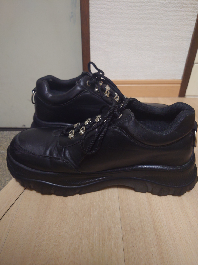 ADRER ハイソールリングダッドスニーカー ブラックの写真8枚目