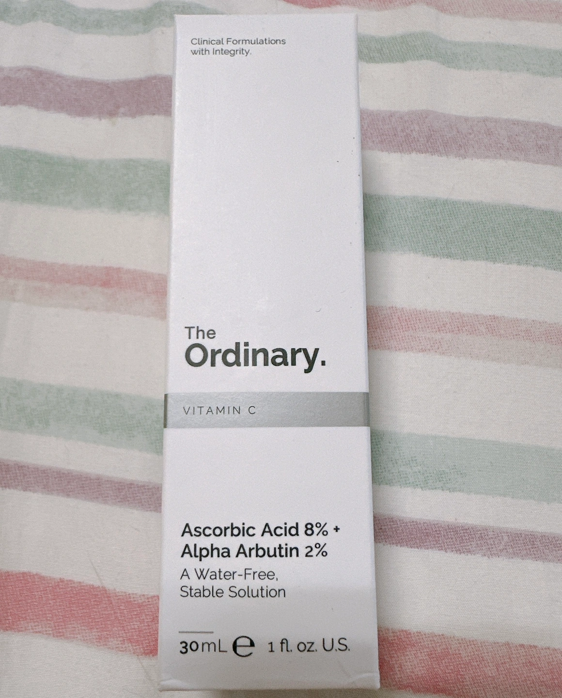 ジ・オーディナリー(The Ordinary) アスコルビン酸8%+アルファ アルブチン2% 30ml 美容液 アンプル