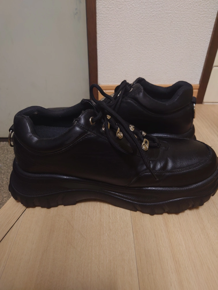 ADRER ハイソールリングダッドスニーカー ブラックの写真7枚目