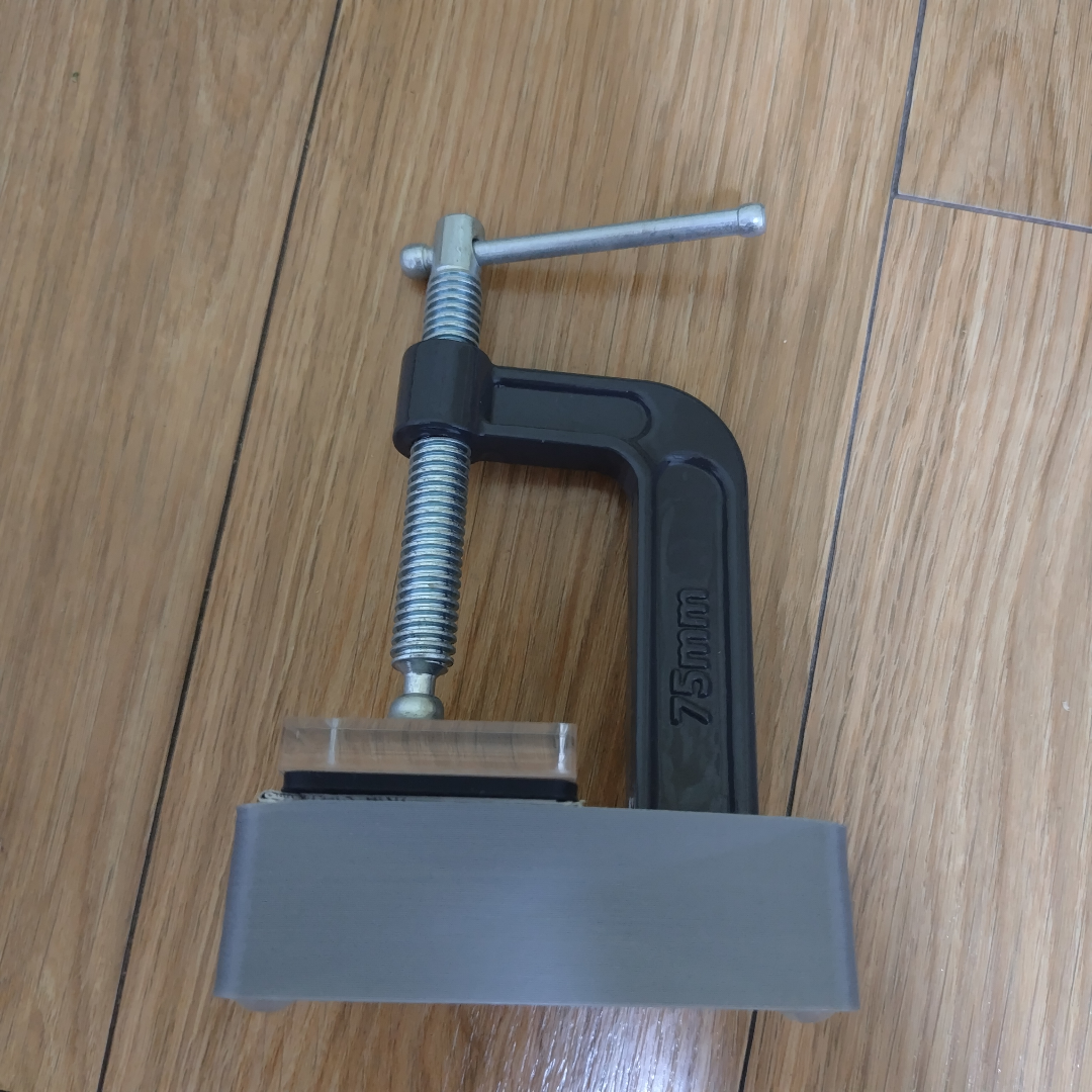 レザークラフト用ハンドプレス刻印機　シルバー改良版