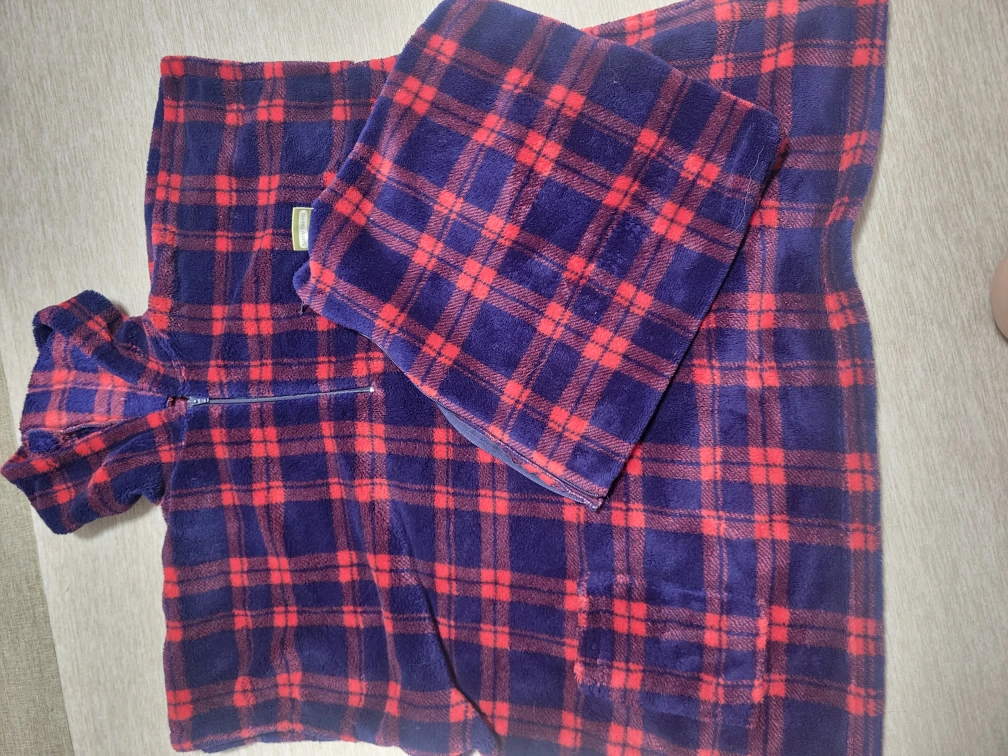 お得です!!お値下しました着る毛布服