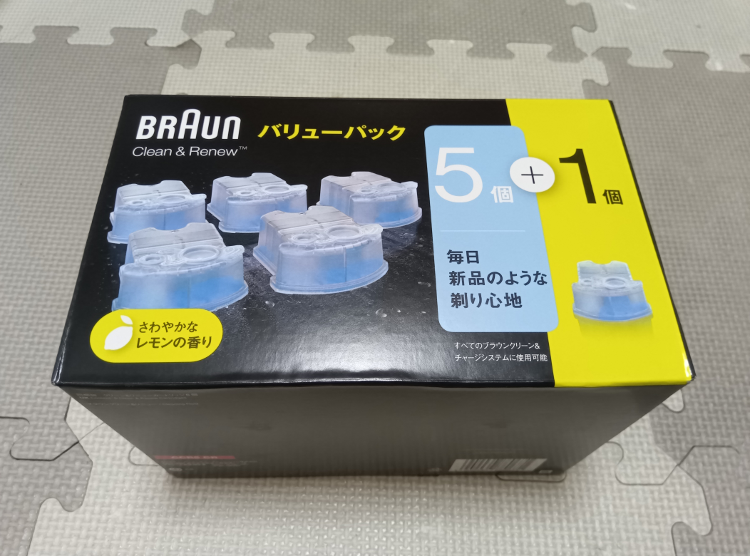 シェーバー用洗浄液　未開封の写真2枚目