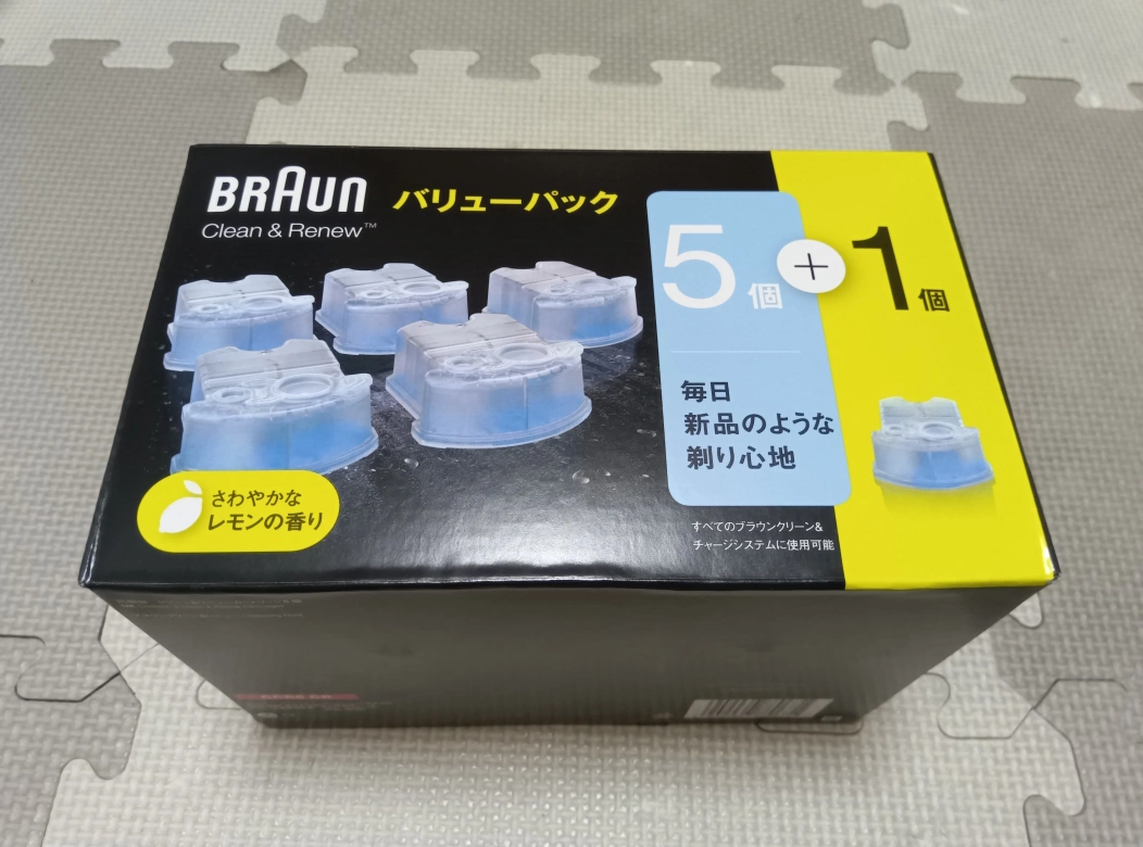 シェーバー用洗浄液 未開封の写真2枚目