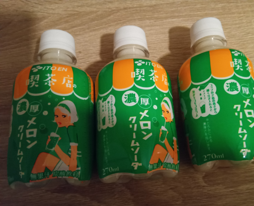 濃厚メロンクリームソーダ　ITOEN5本セット