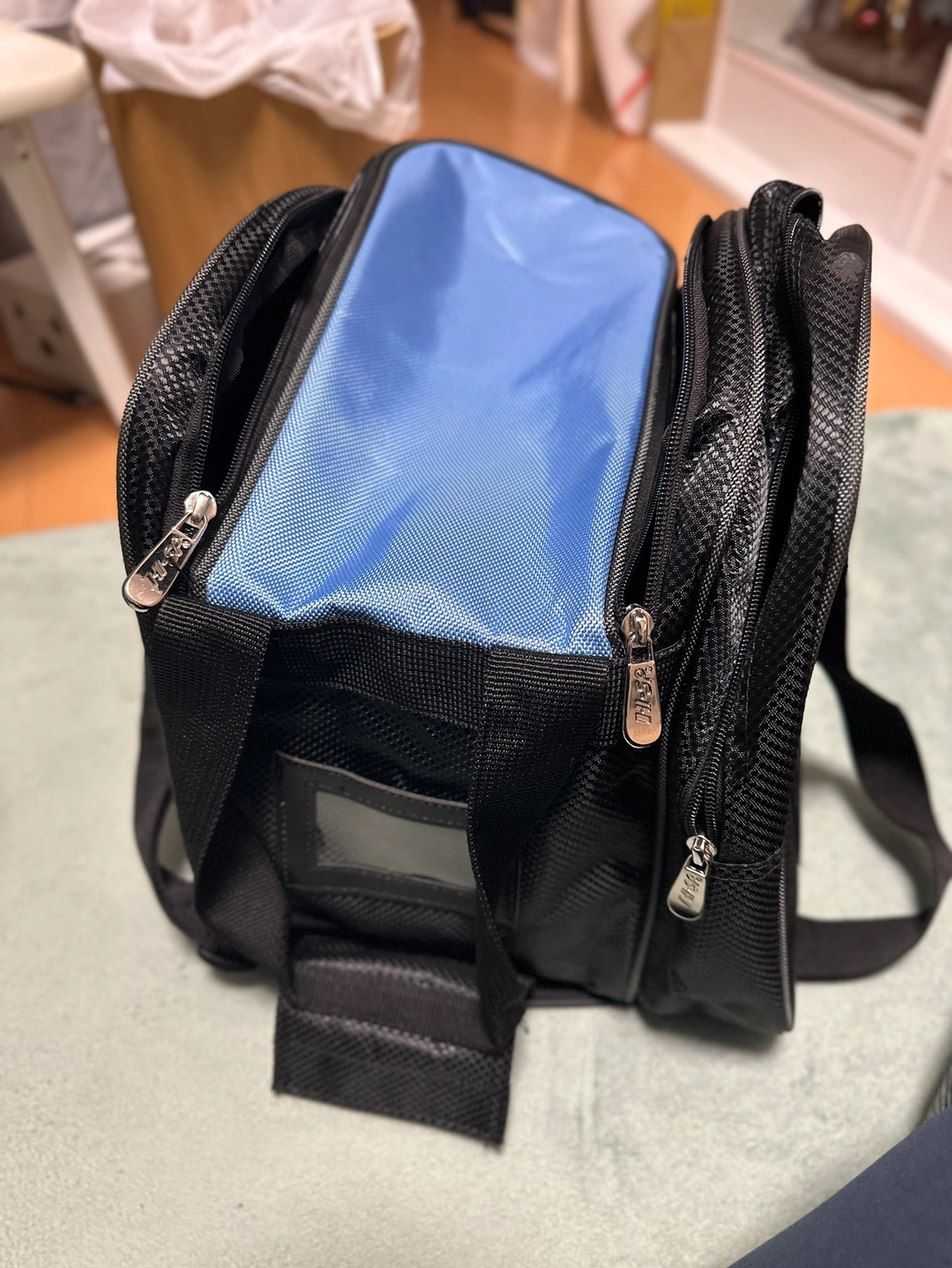 ボウリング バッグ 1個入り 靴入れ付き ハイスポーツ社の写真3枚目