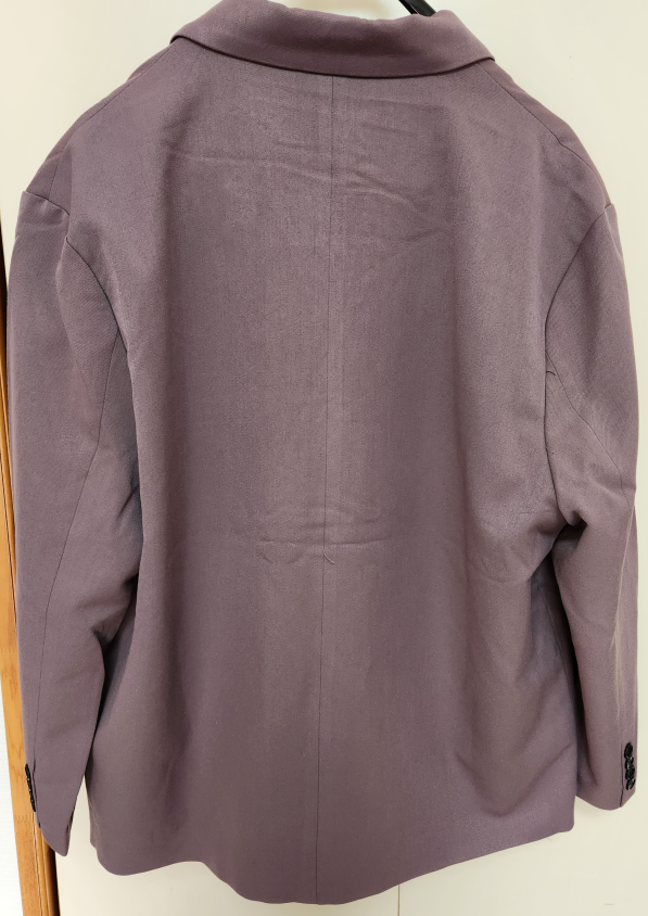 ダブルジャケット スーツ  テーラードジャケットセットアップ フレアパンツ G.O.Cの写真2枚目